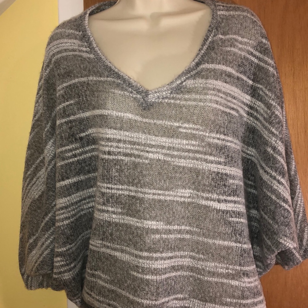 Pancho style shirt